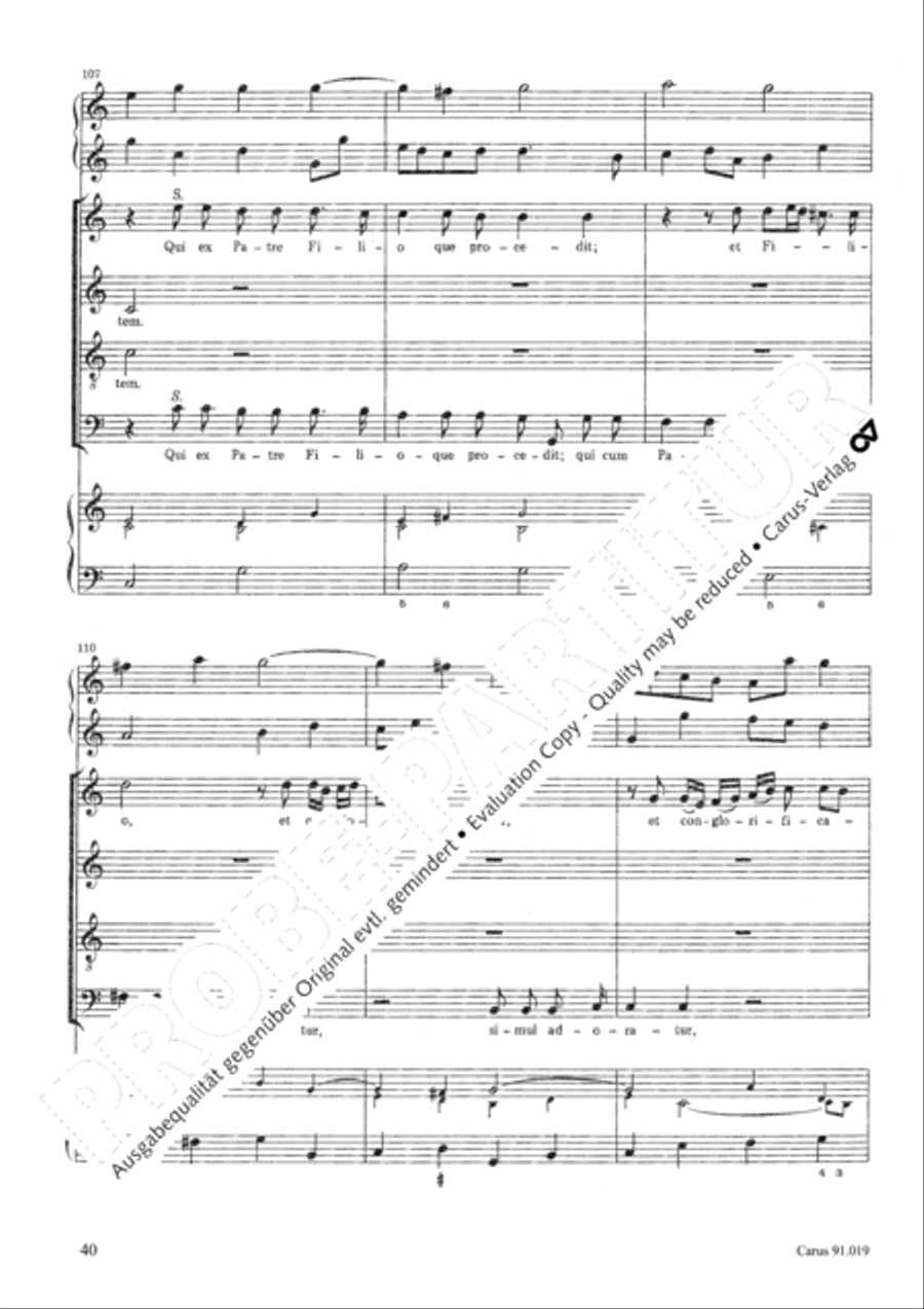 Non sine quare 4-Part scores gallery preview page 43