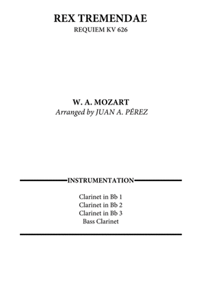 Book cover for Rex Tremendae (Requiem KV 626)
