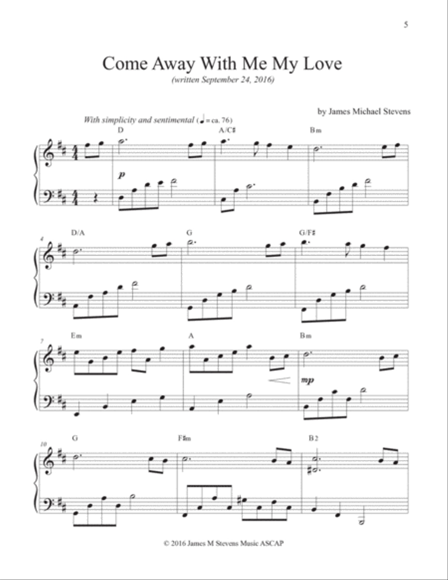 Relaxing & Romantic Piano, Vol. VI Piano Solo scores gallery preview page 5