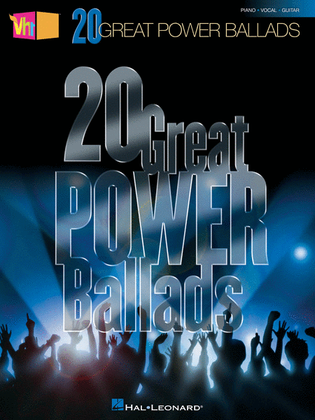 Book cover for VH1's 20 Great Power Ballads