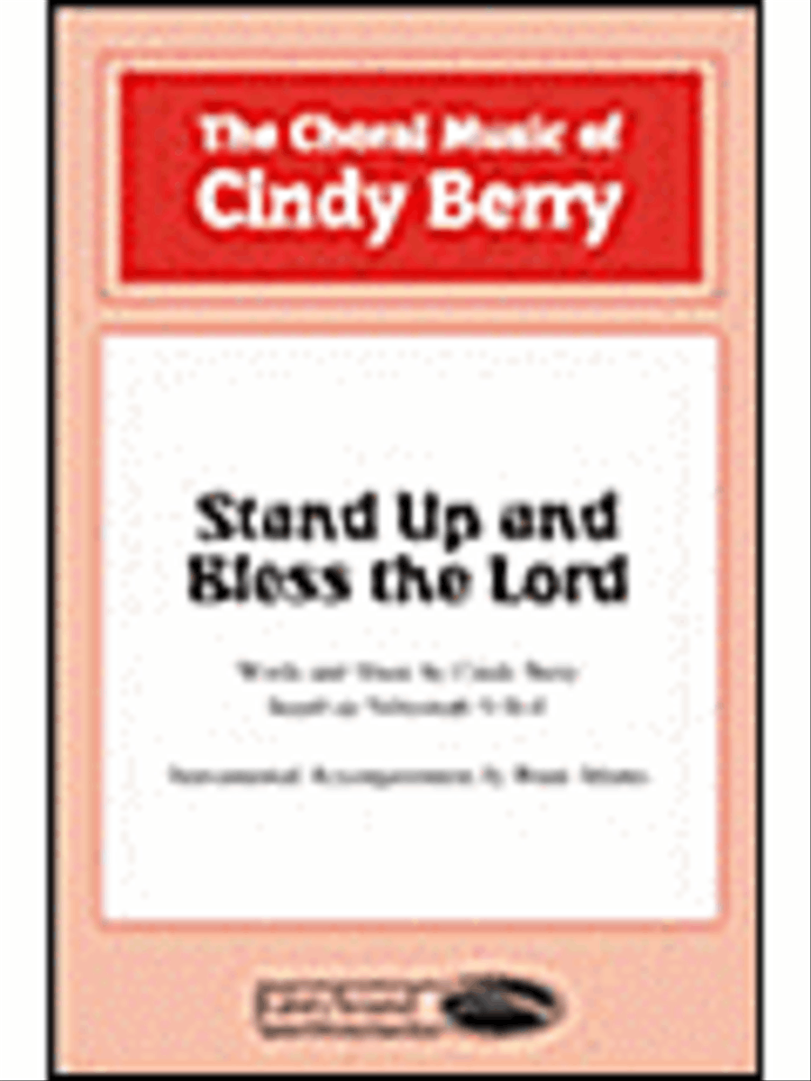 Stand Up and Bless the Lord 4-Part scores gallery preview page 1