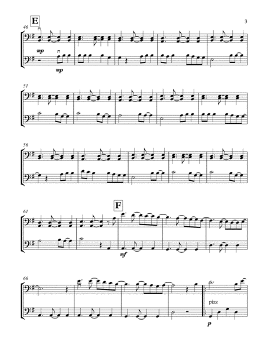 All Of Me String Duet scores gallery preview page 4