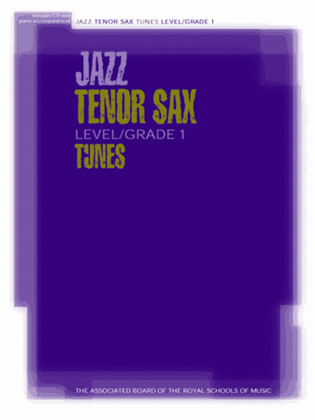 Jazz Tenor Sax Level/Grade 1 Tunes, Part & Score & CD