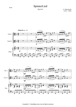 Spinnerlied Op.14