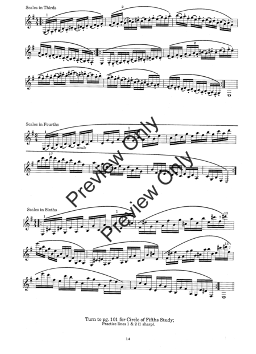 Carl Baermann's Celebrated Method For Clarinet, Part 3 Clarinet scores gallery preview page 20