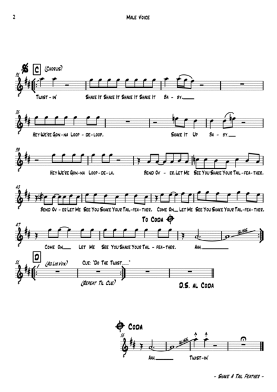 Shake A Tail Feather Jazz Ensemble scores gallery preview page 3
