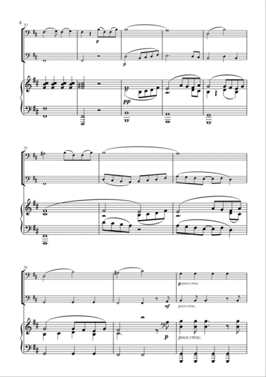 Mary, Did You Know? String Duet scores gallery preview page 4