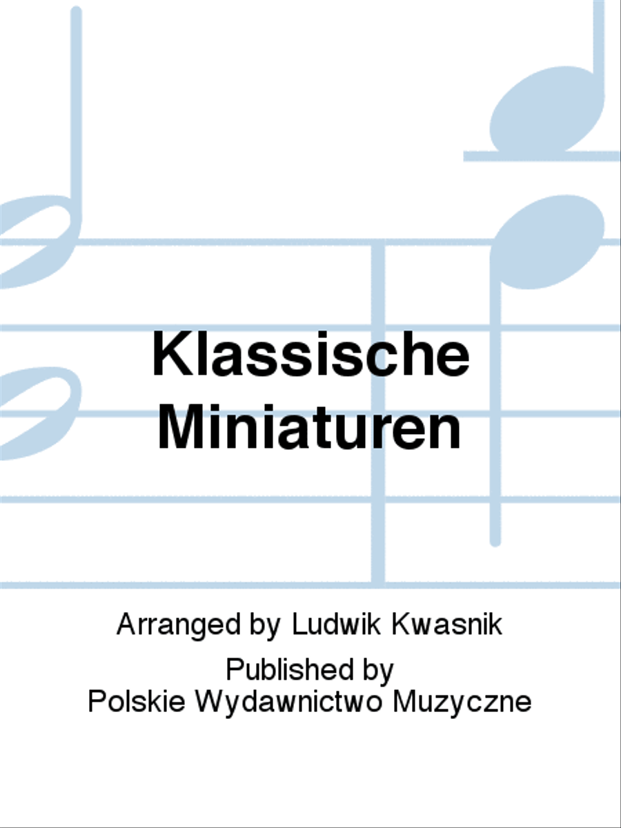Klassische Miniaturen Viola scores gallery preview page 1