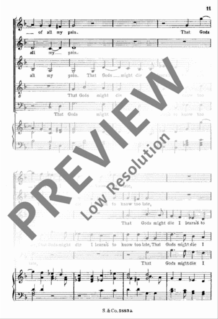 The Nightingale The Nightingale SSATB scores gallery preview page 12