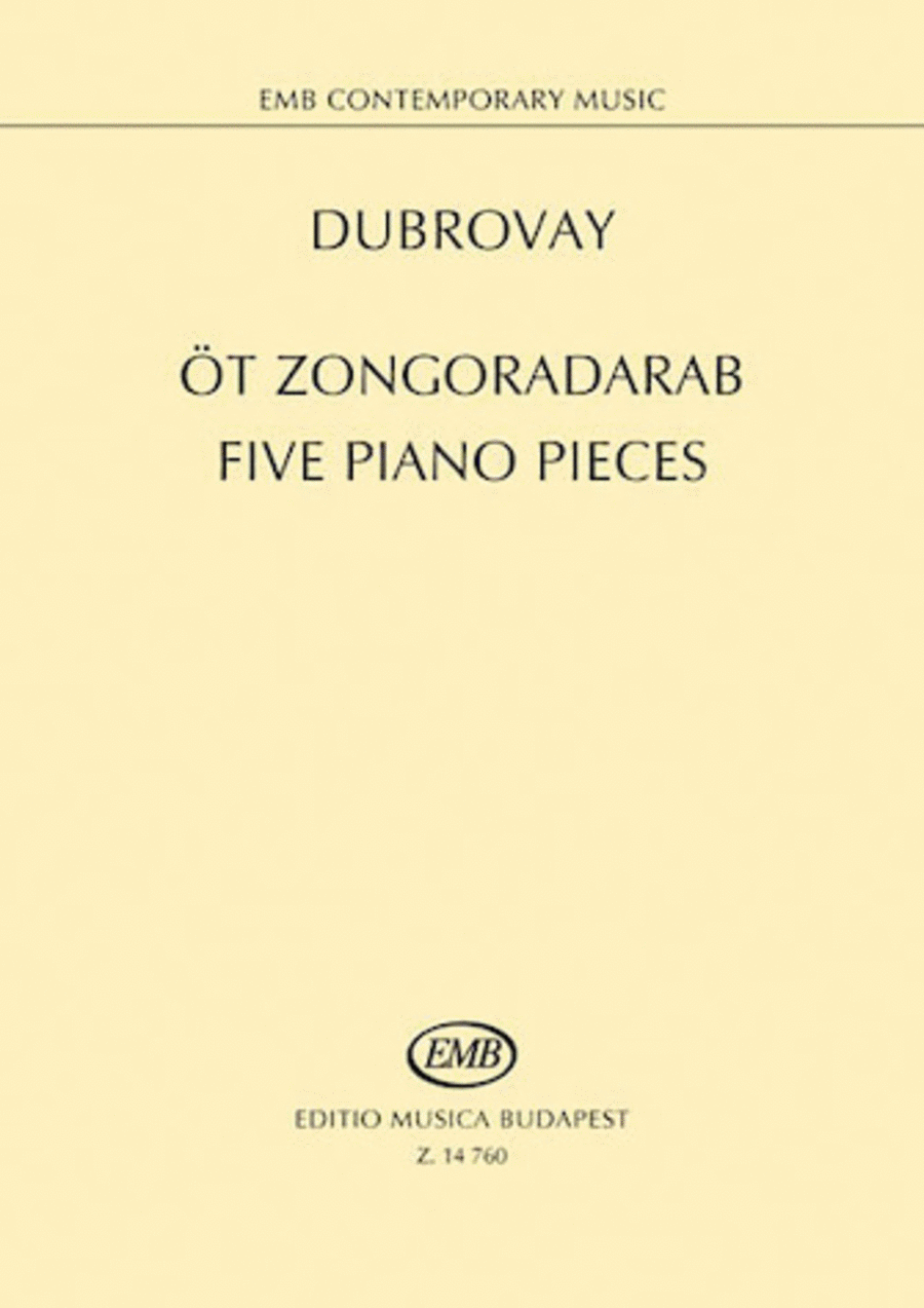 Five Piano Pieces