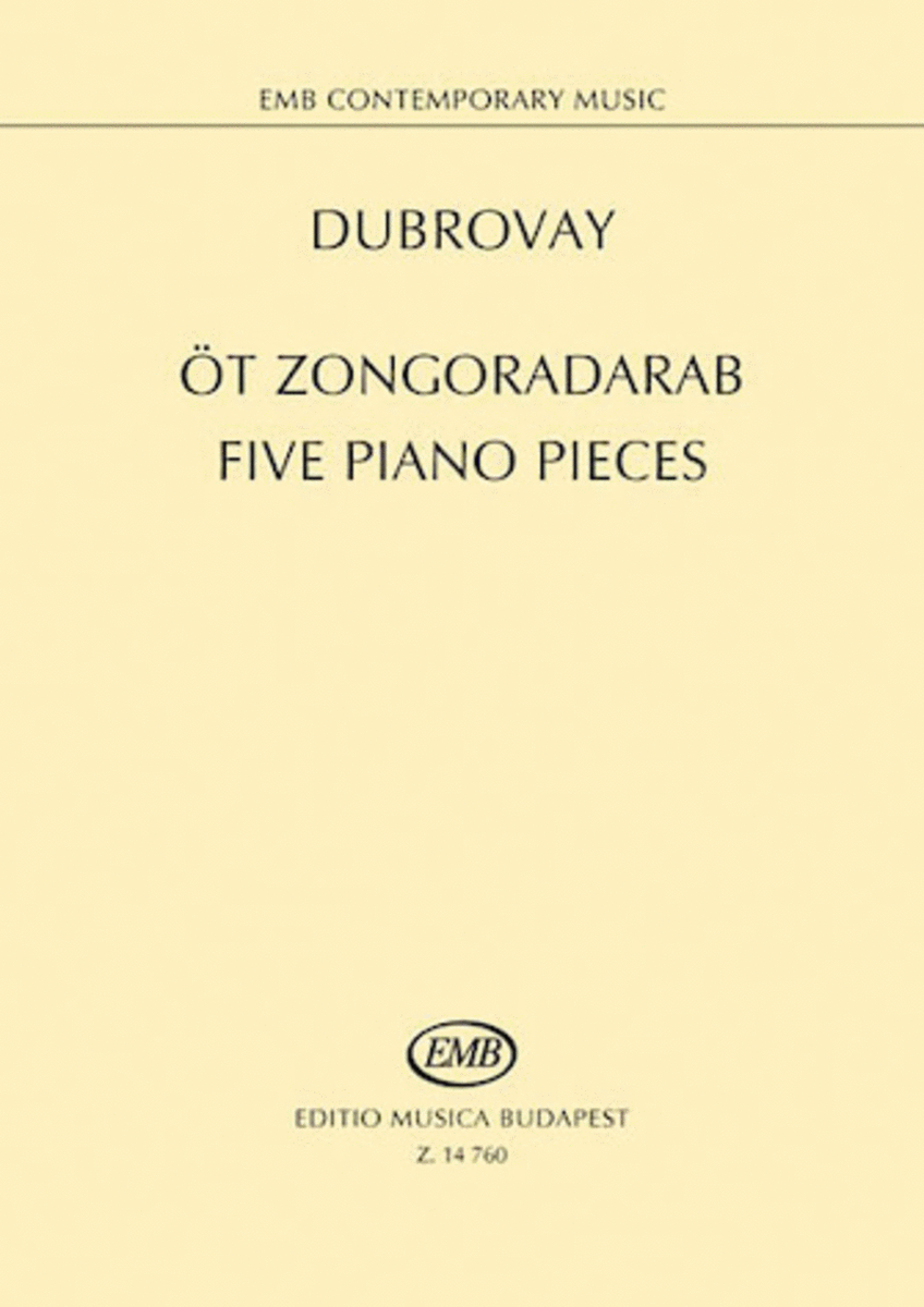 Five Piano Pieces