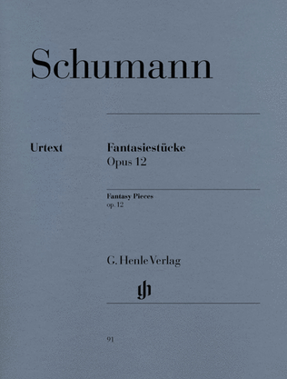 Book cover for Fantasy Pieces Op. 12 (with Appendix:WoO 28)