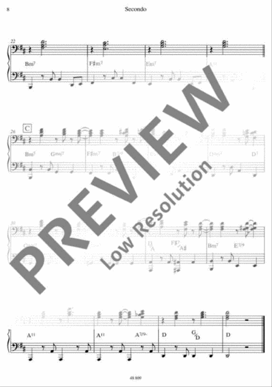Just for Fun Piano Duet scores gallery preview page 9