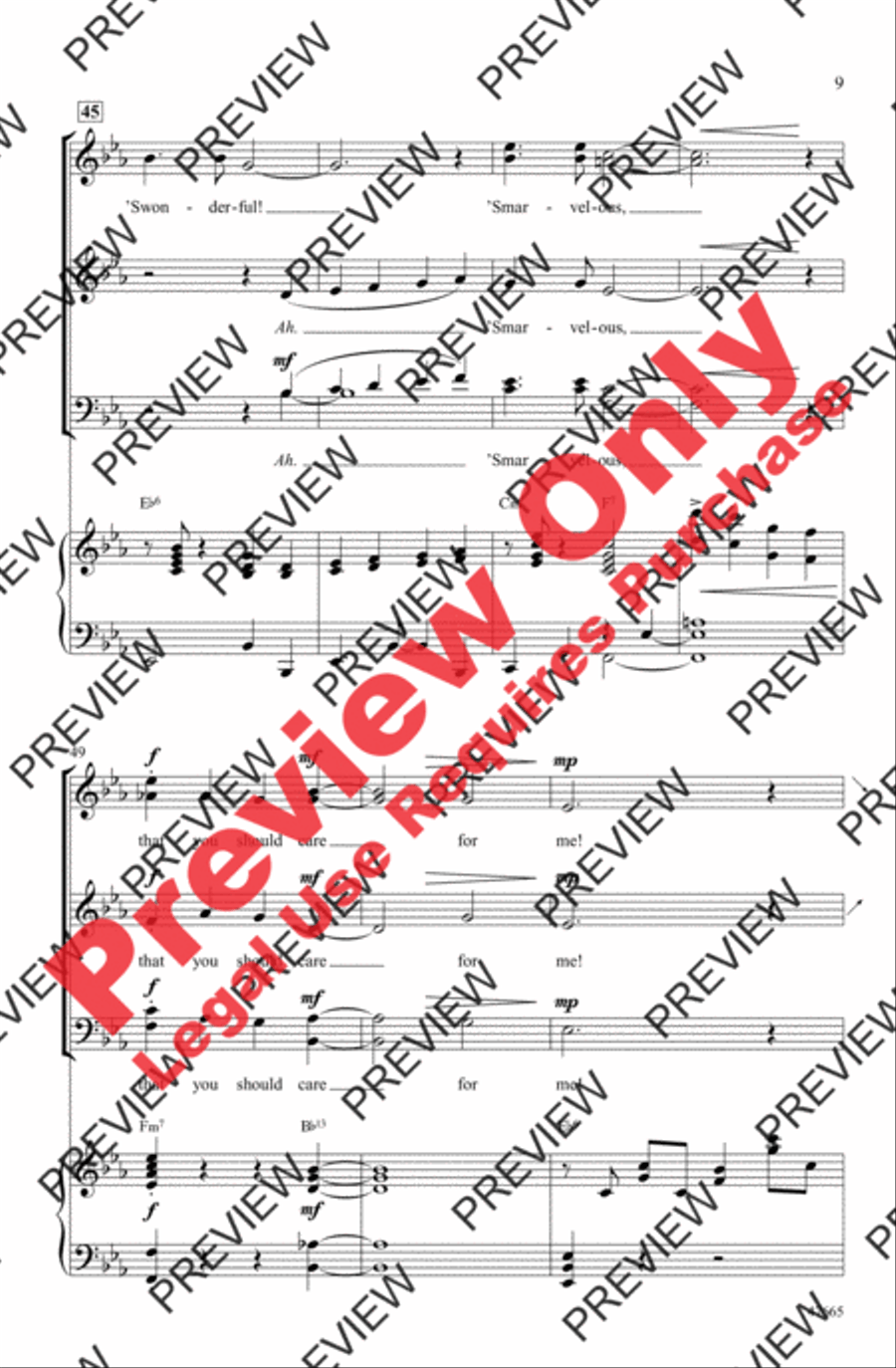 I Got Gershwin! 4-Part scores gallery preview page 9