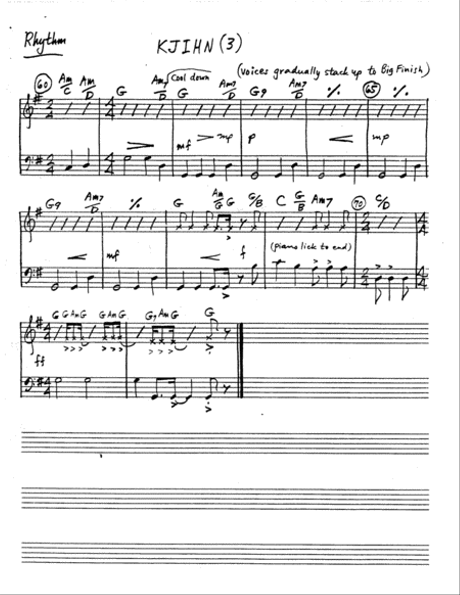 King Jesus Is His Name King Jesus Is His Name Choir scores gallery preview page 6