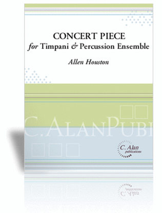 Book cover for Concert Piece for Timpani & Percussion Ensemble