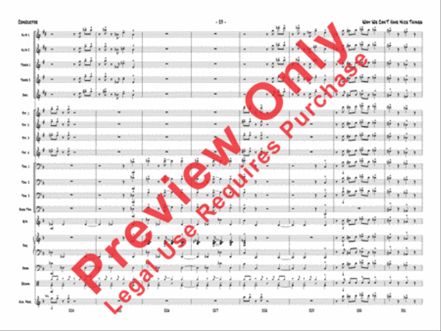 Why We Can't Have Nice Things Jazz Ensemble scores gallery preview page 30