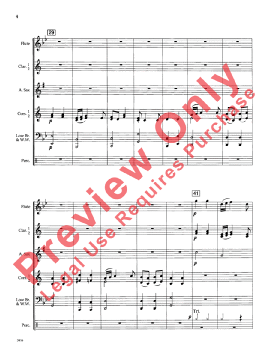 Russian Sailors' Dance Russian Sailors' Dance Concert Band scores gallery preview page 5