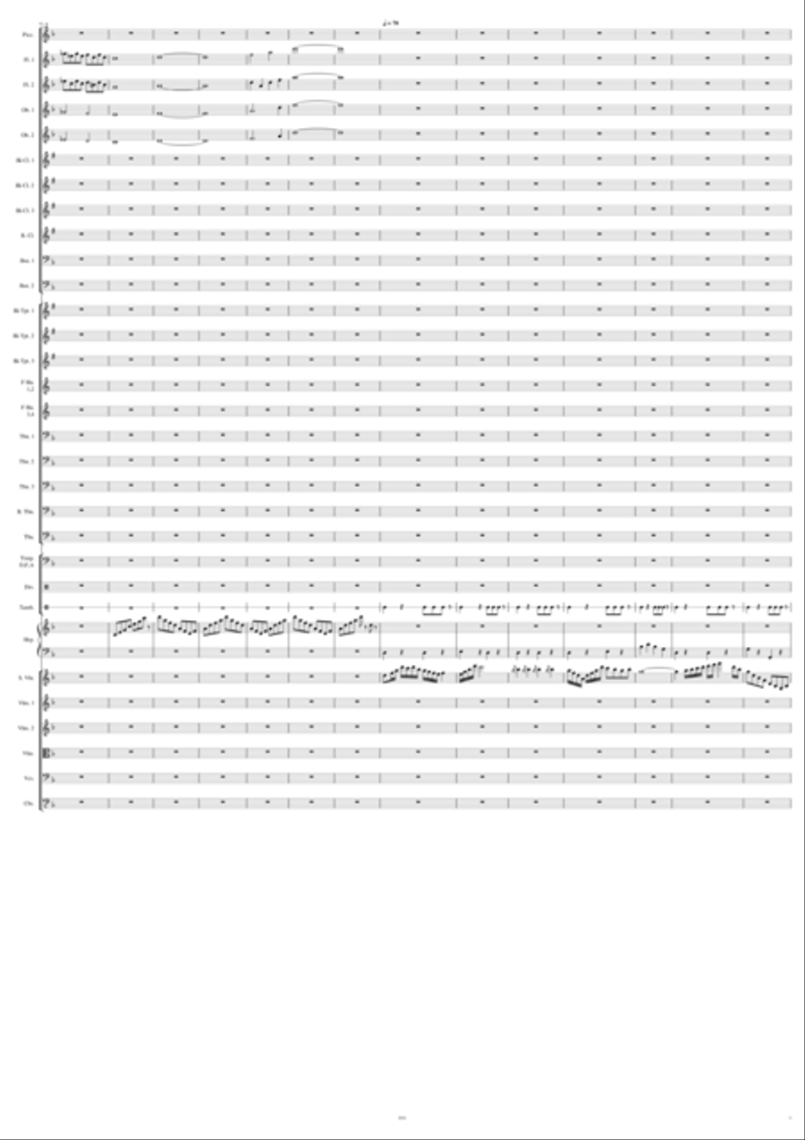 The Harvest Moon (Extended Version) Full Orchestra scores gallery preview page 5