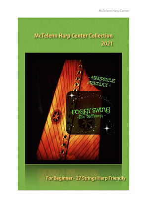 Foggy Swing - Eve McTelenn's Composition- beginner & 27 String Harp | McTelenn Harp Center