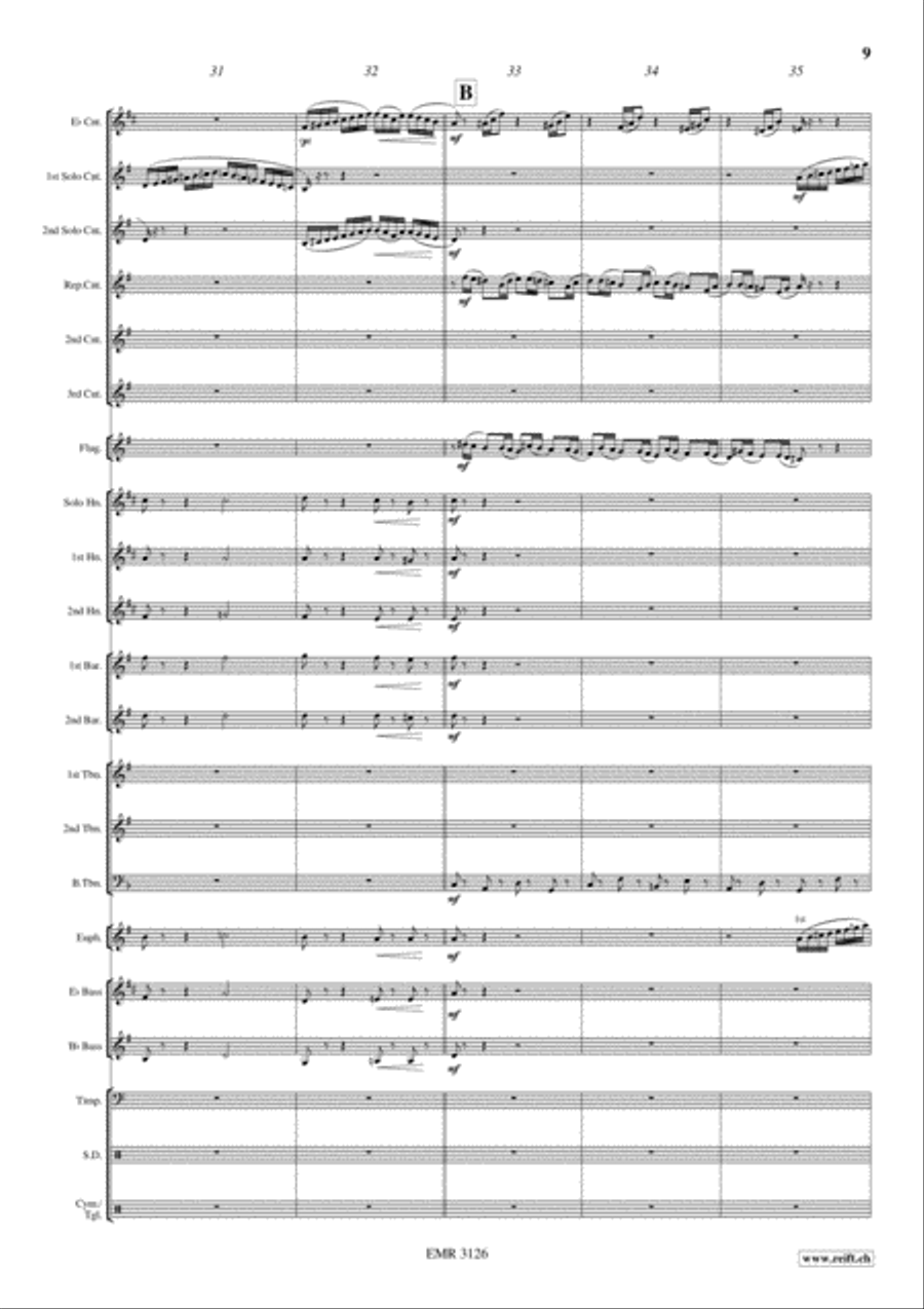 Moto Perpetuo Brass Band scores gallery preview page 10
