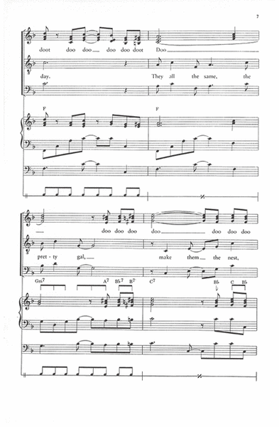 Yellow Bird (SATB - Vocal Score) image number null