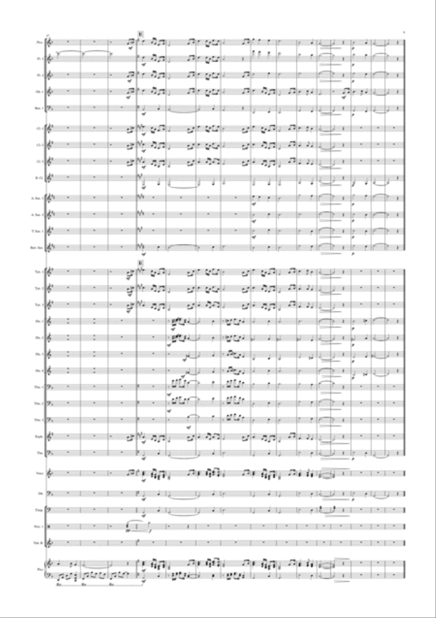 Venint a casa Concert Band scores gallery preview page 5