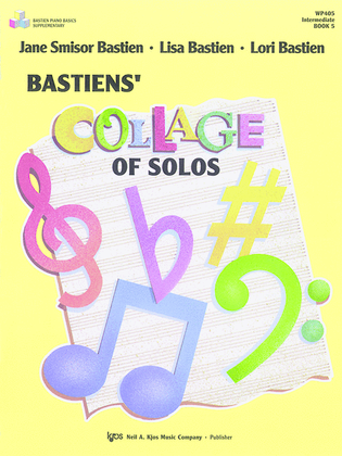 Book cover for Bastiens' Collage of Solos, Book 5