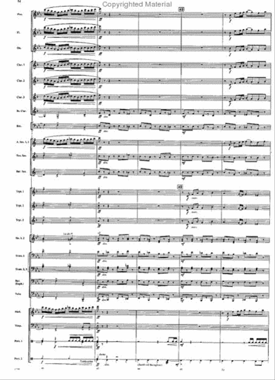 A Vision of Majesty Concert Band scores gallery preview page 11