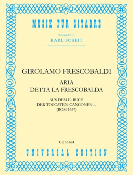 Aria Detta La Frescobalda, Gui