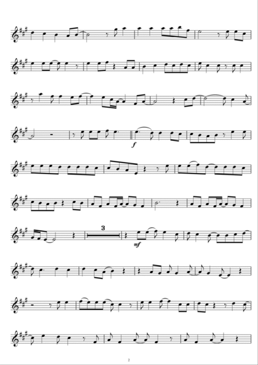 American Pie American Pie Clarinet Solo scores gallery preview page 2