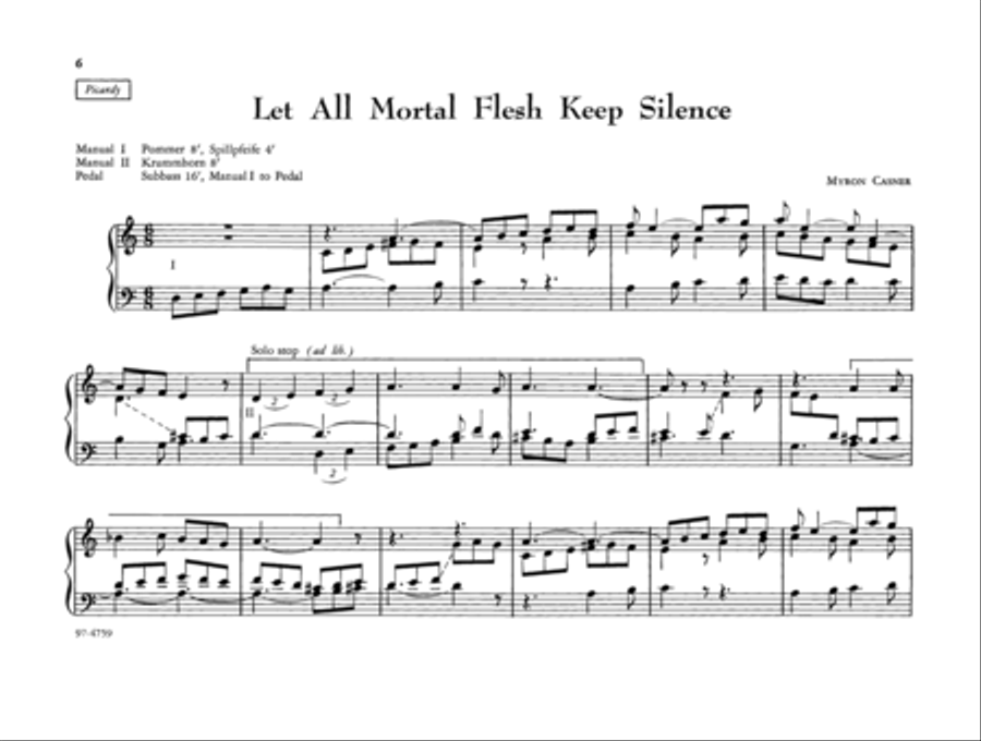 The Parish Organist, Part 12 (Familiar Hymn Tunes) Organ scores gallery preview page 3