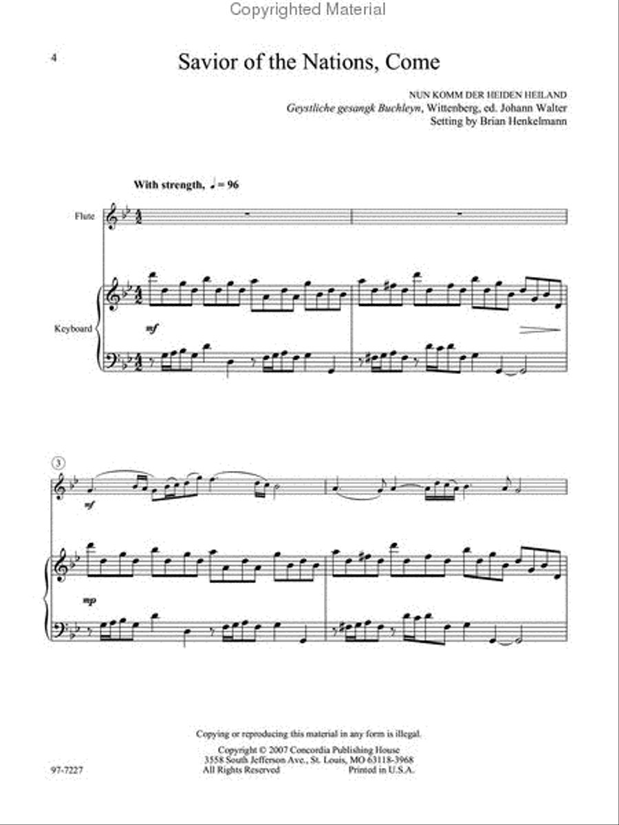 Instruments for All Seasons, Vol. I Flute Solo scores gallery preview page 2