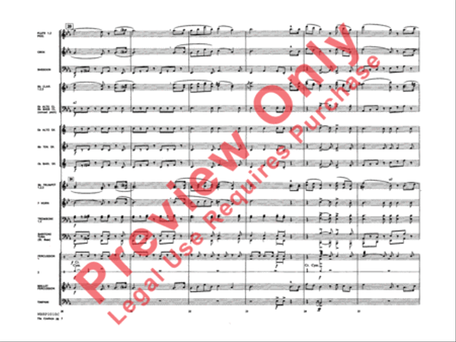 The Cowboys The Cowboys Concert Band scores gallery preview page 6