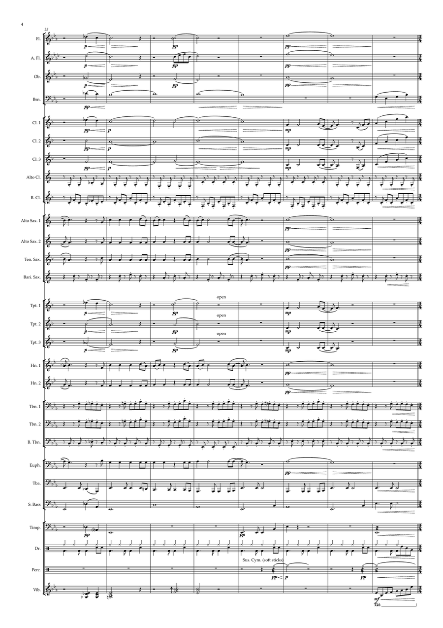 Only Time Concert Band scores gallery preview page 4