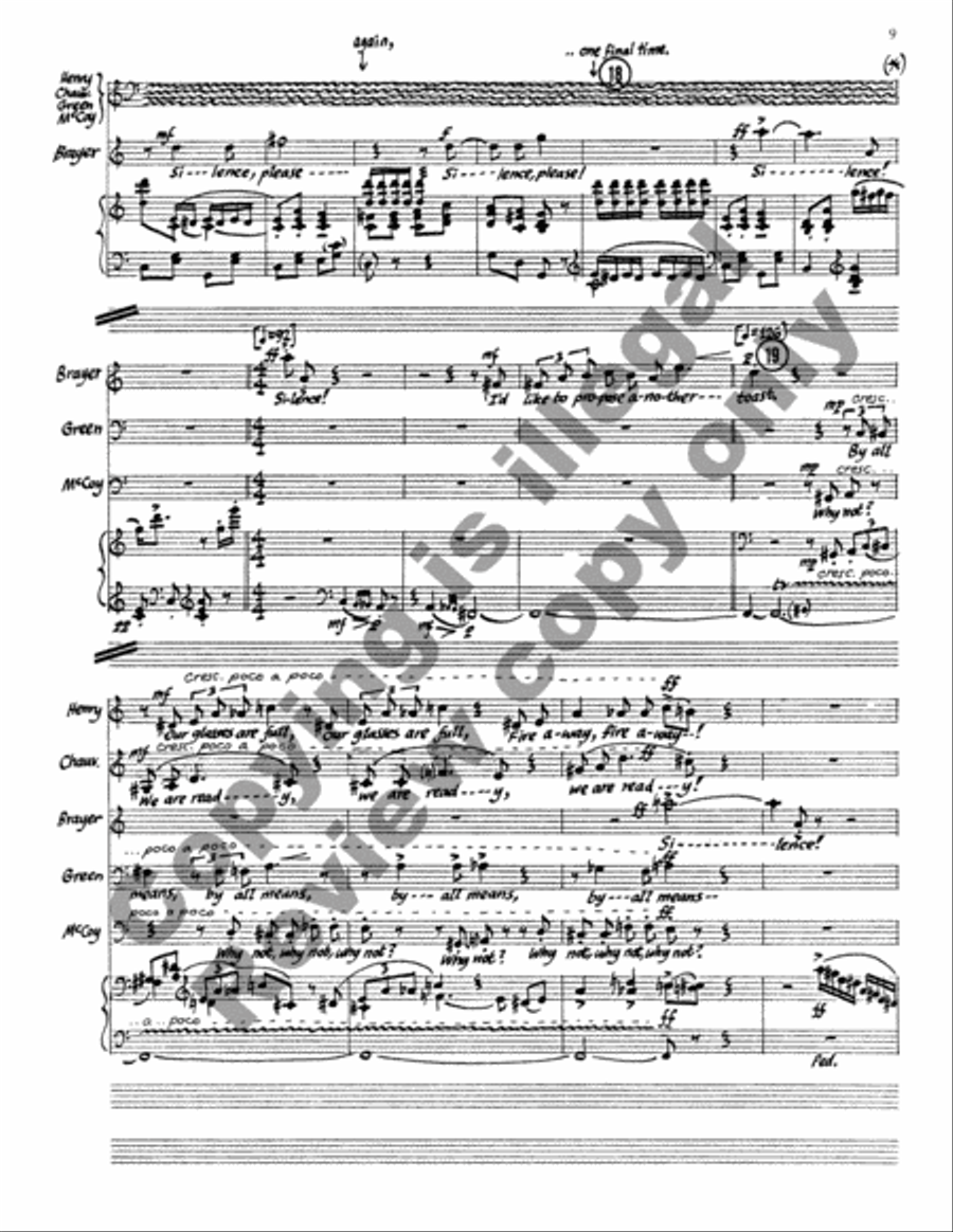 The System Choir scores gallery preview page 9