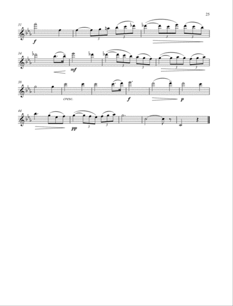 Après un rêve String Quartet scores gallery preview page 4