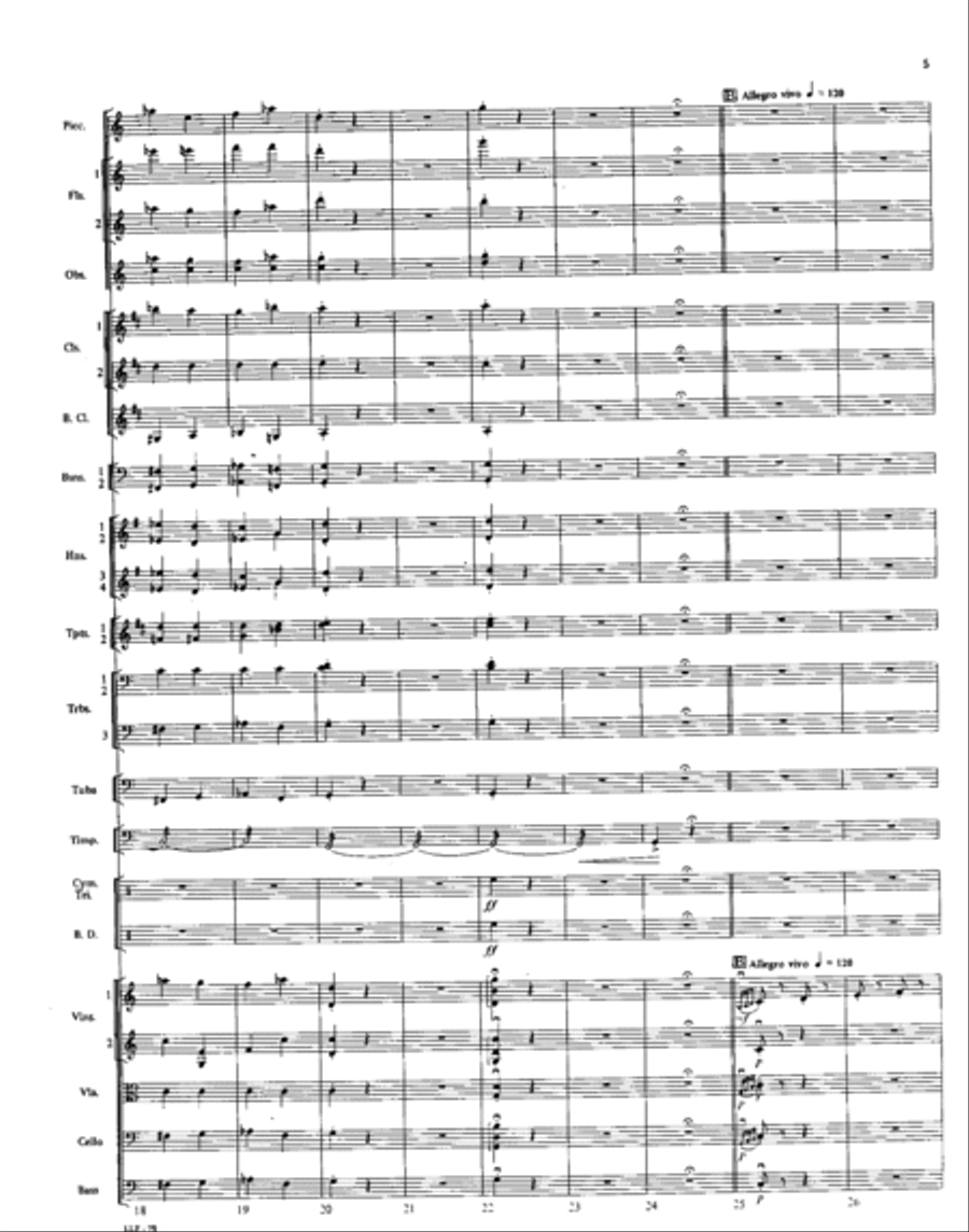 Symphony No. 2 in C (Little Russian): Finale Orchestra scores gallery preview page 4