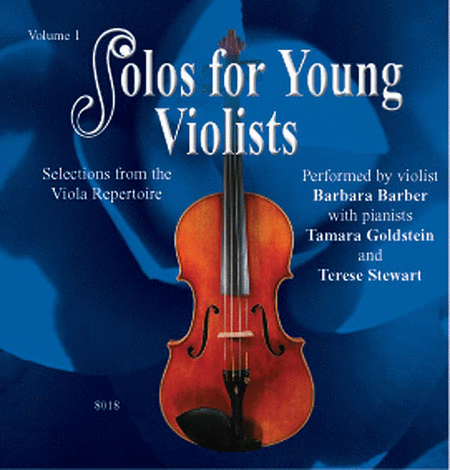 Solos for Young Violists Volume 1 CD