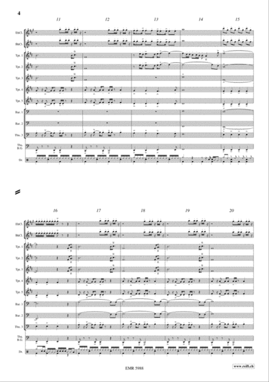 Gonna Fly Now Gonna Fly Now Bass Guitar scores gallery preview page 5