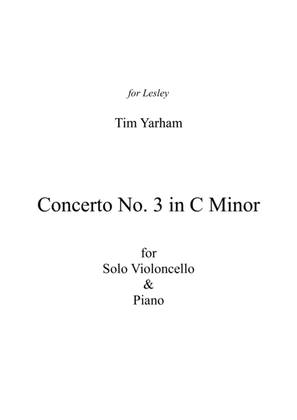 Concerto No 3 in C Minor for Violincello (with piano reduction)
