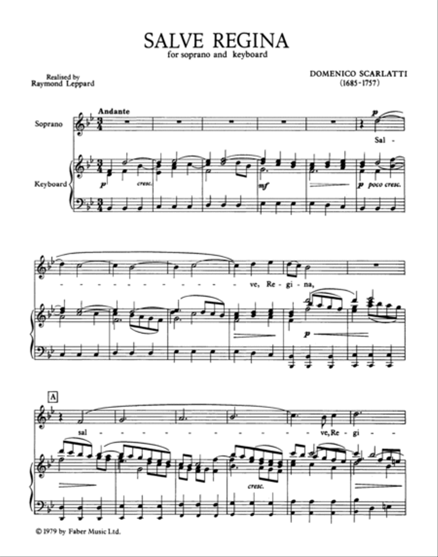 Salve Regina Salve Regina Small Ensemble scores gallery preview page 2