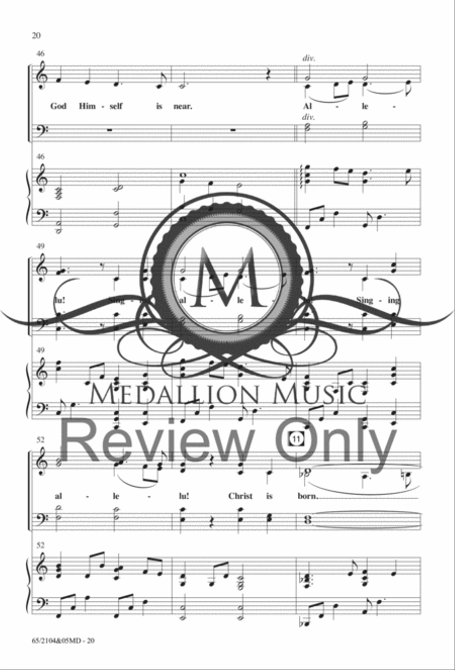 Love Made a Way - SATB with Performance CD 4-Part scores gallery preview page 21