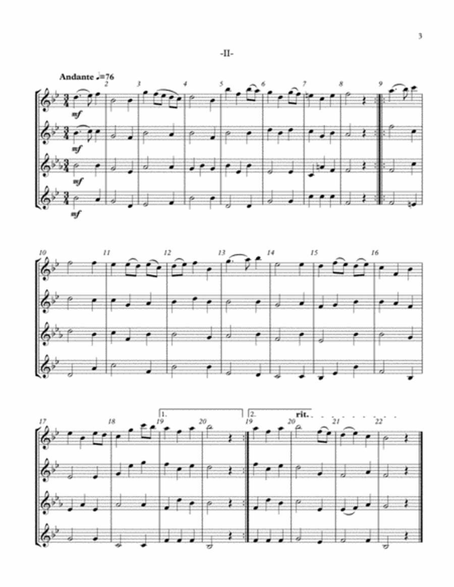 Quartet for Beginner Musicians (sax quartet aatb) image number null