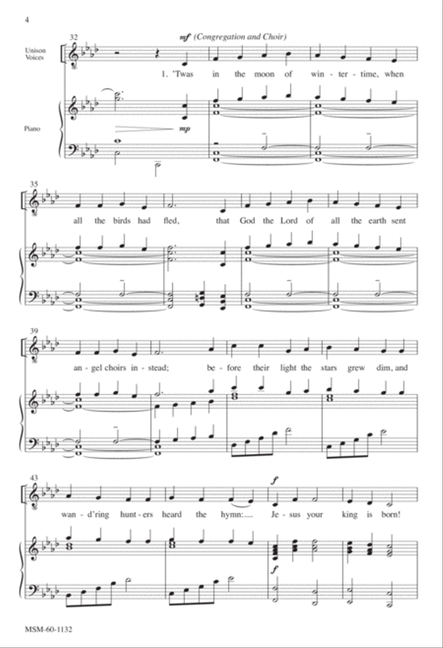 Huron Carol 4-Part scores gallery preview page 4