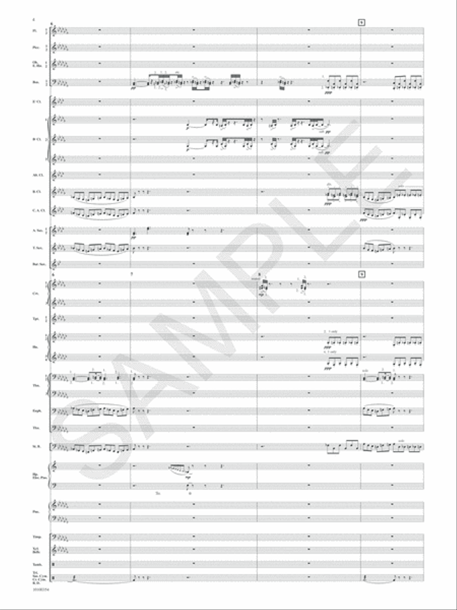The Firebird Suite for Symphonic Band Concert Band scores gallery preview page 5