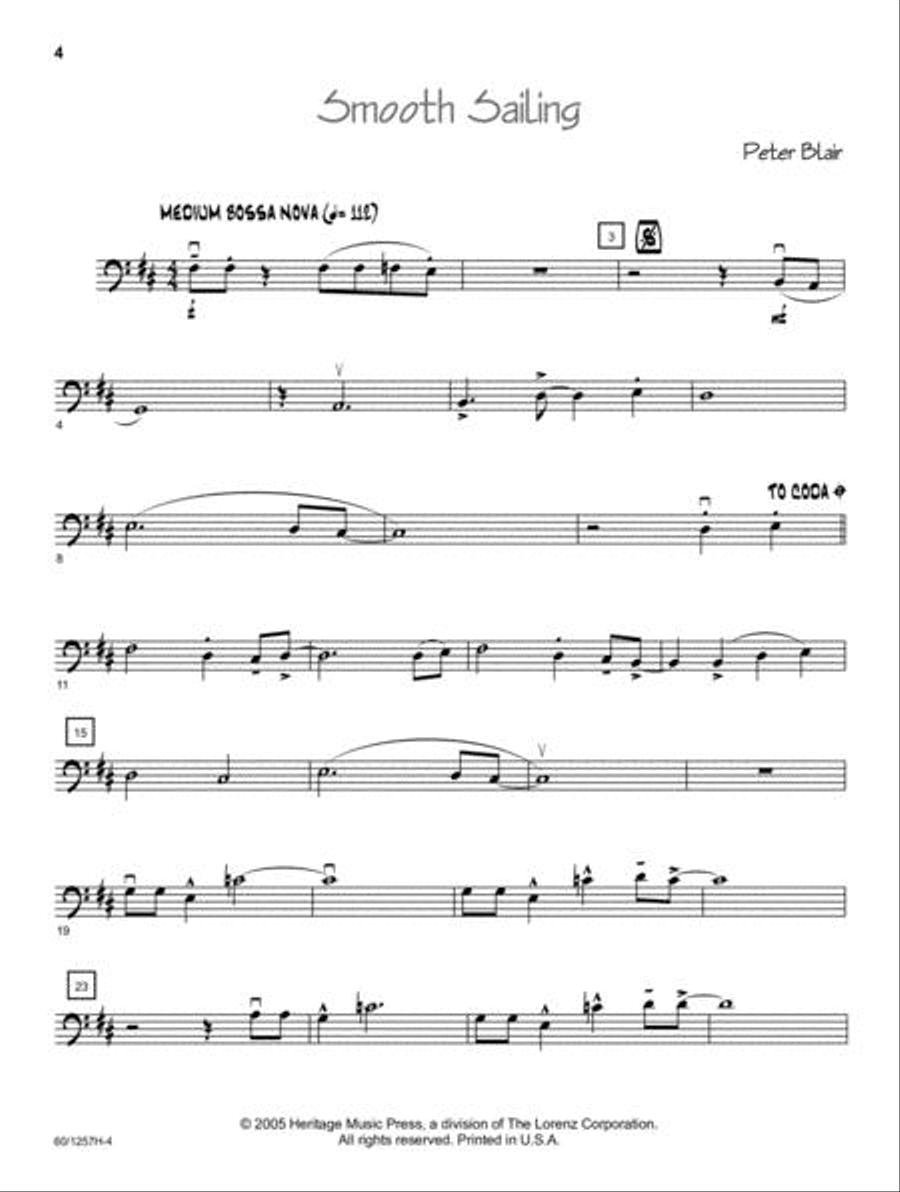 Jazz Basics for Strings - Cello String Orchestra scores gallery preview page 4