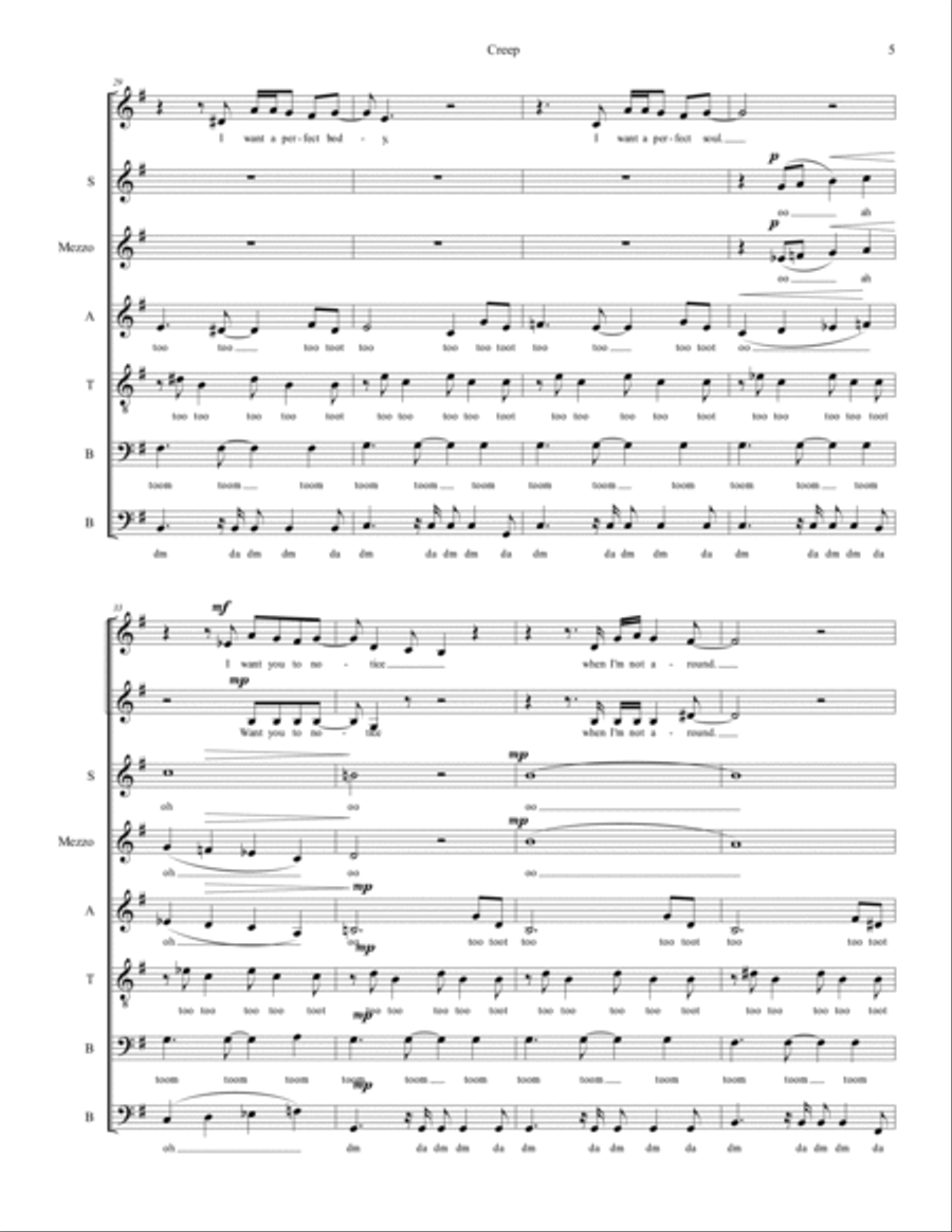 Creep Creep Divisi scores gallery preview page 5