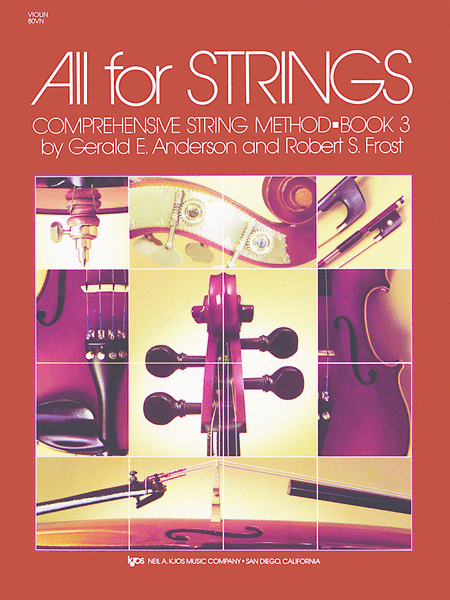 All For Strings Book 3-violin