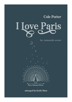 I love Paris - for cello sextet